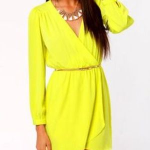Neon summer dress - Lulu’s